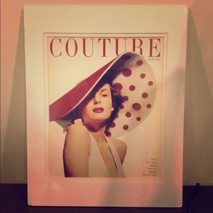 July 1950 Couture cover art work